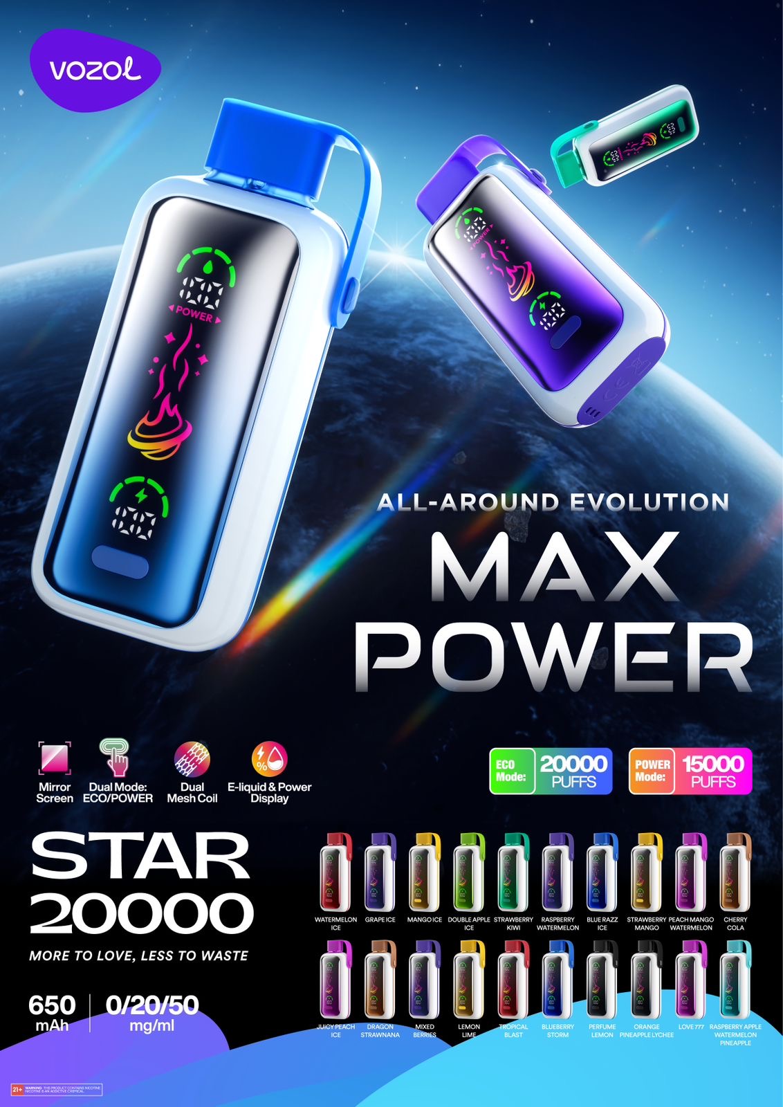 Vozol Star 20000