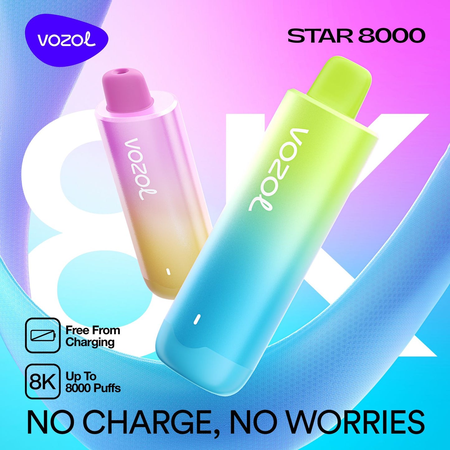 Vozol Star 8000