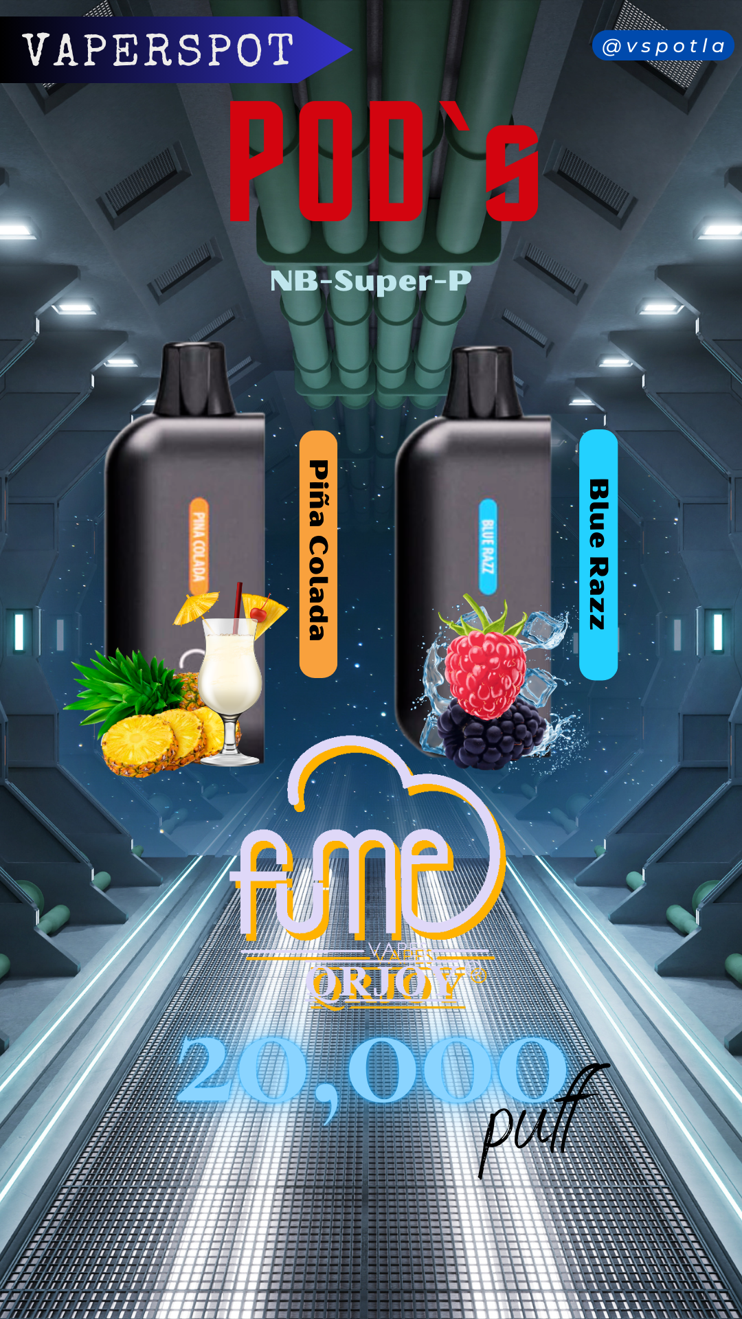 Fume NB pods 20000
