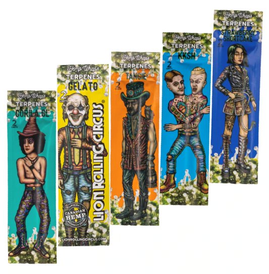 Lion Circus Hemp Wrap