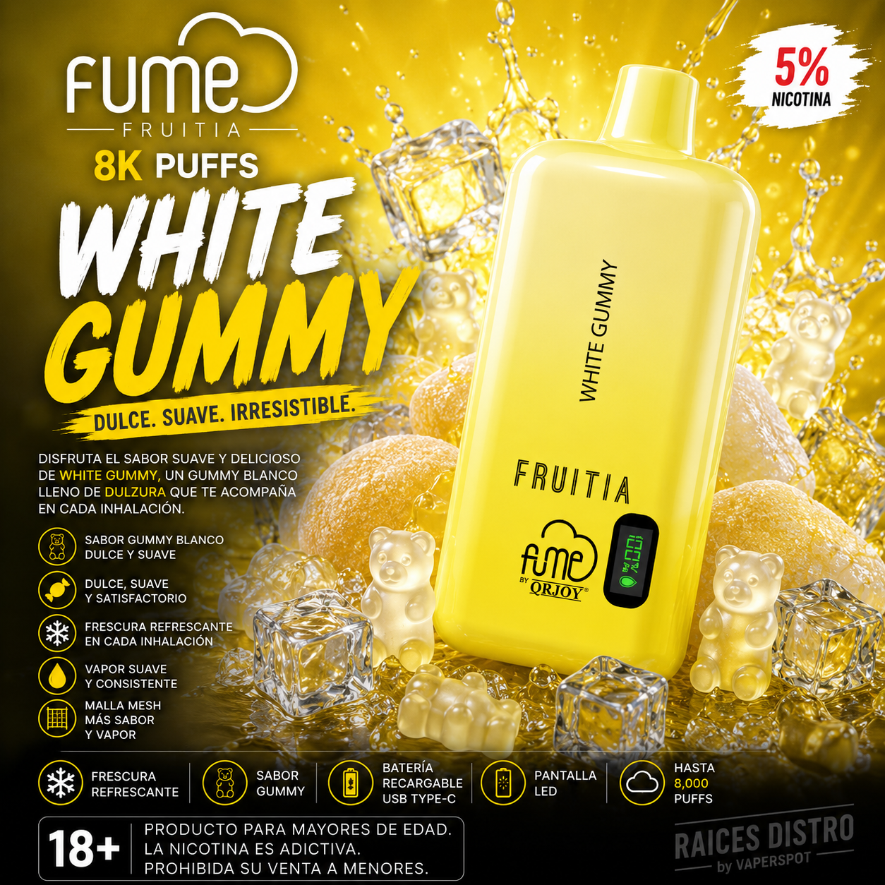 Fume Fruitia 8000