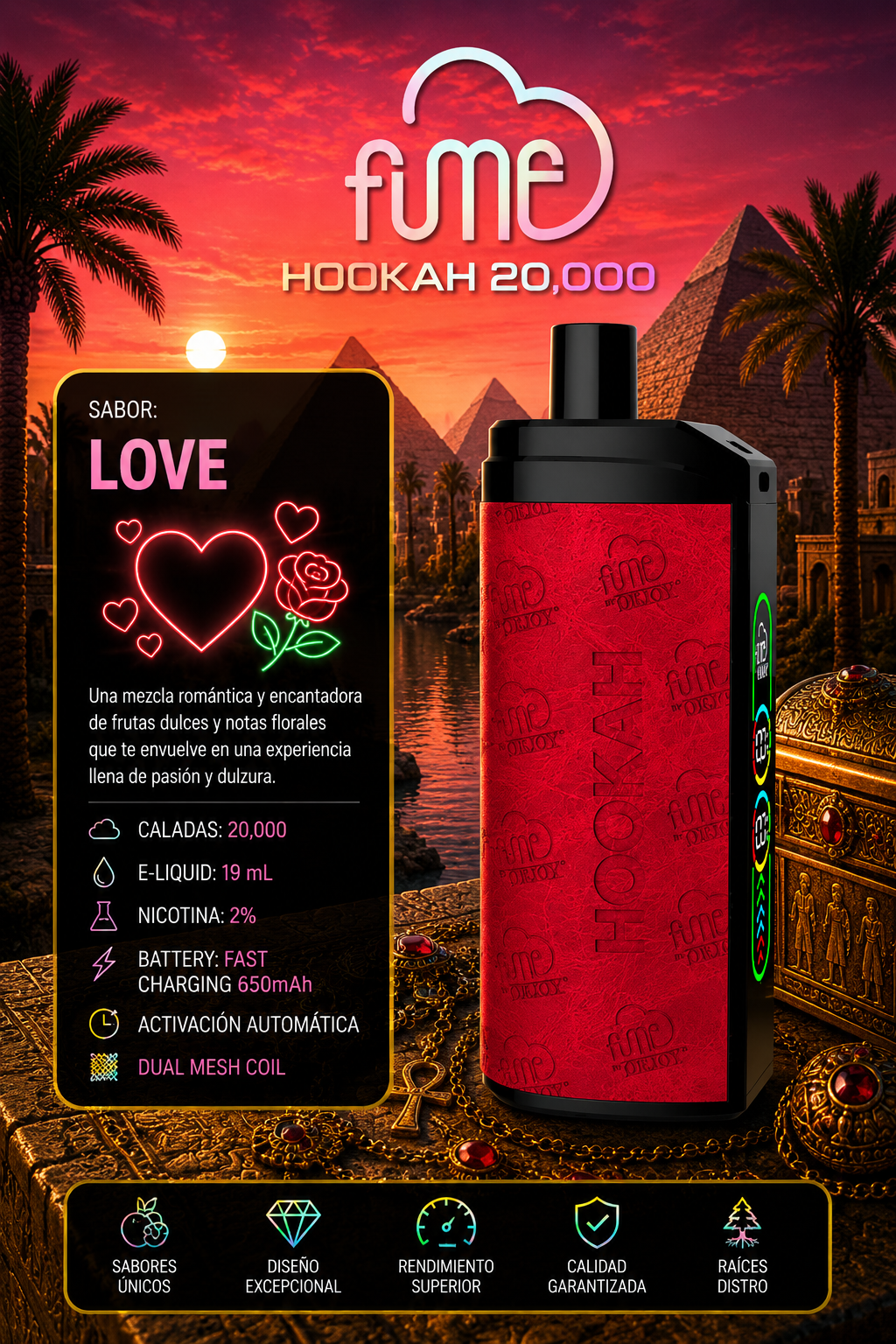 Fume Hookah 20000