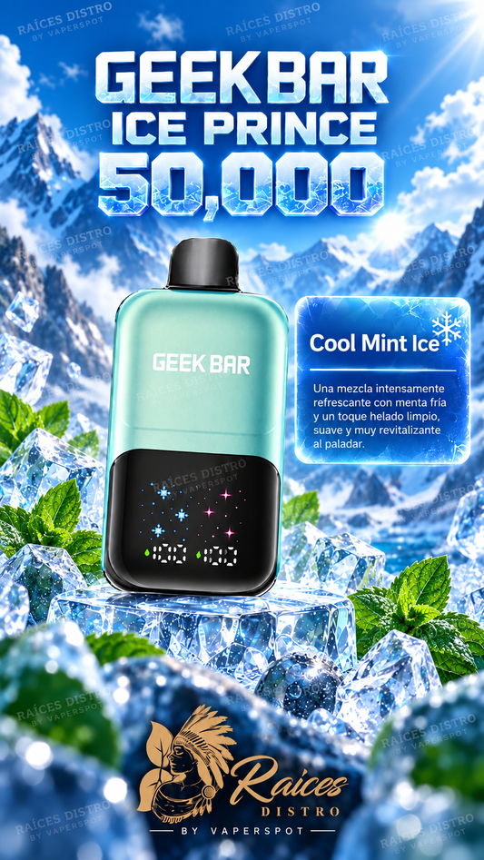 GEEKBAR ICE PRINCE 50,000