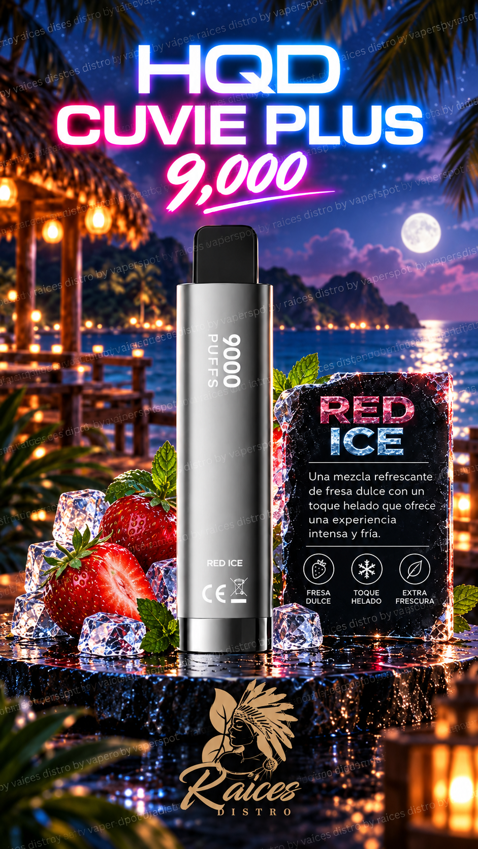 HQD CUVIE PLUS 9,000