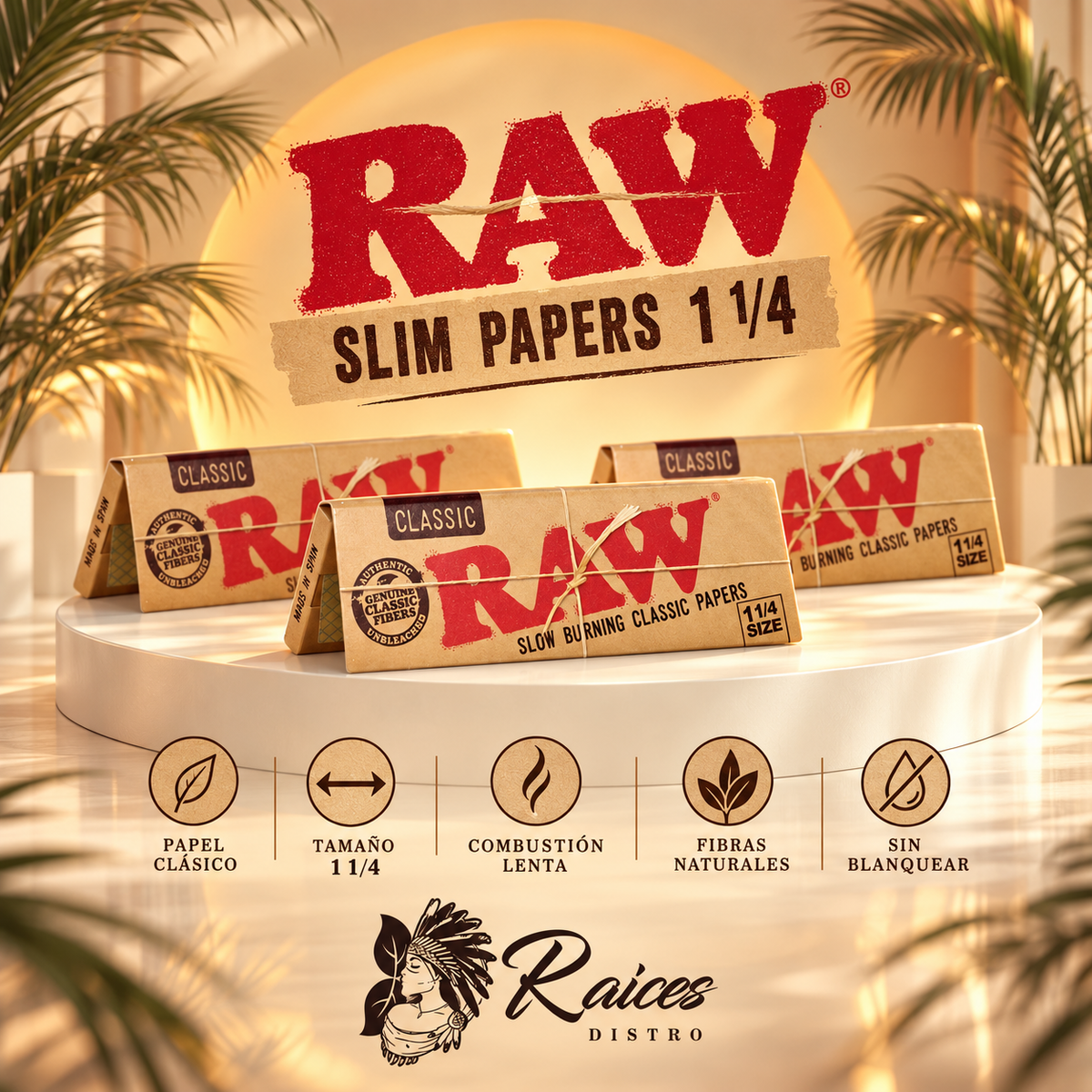 RAW SLIM PAPERS