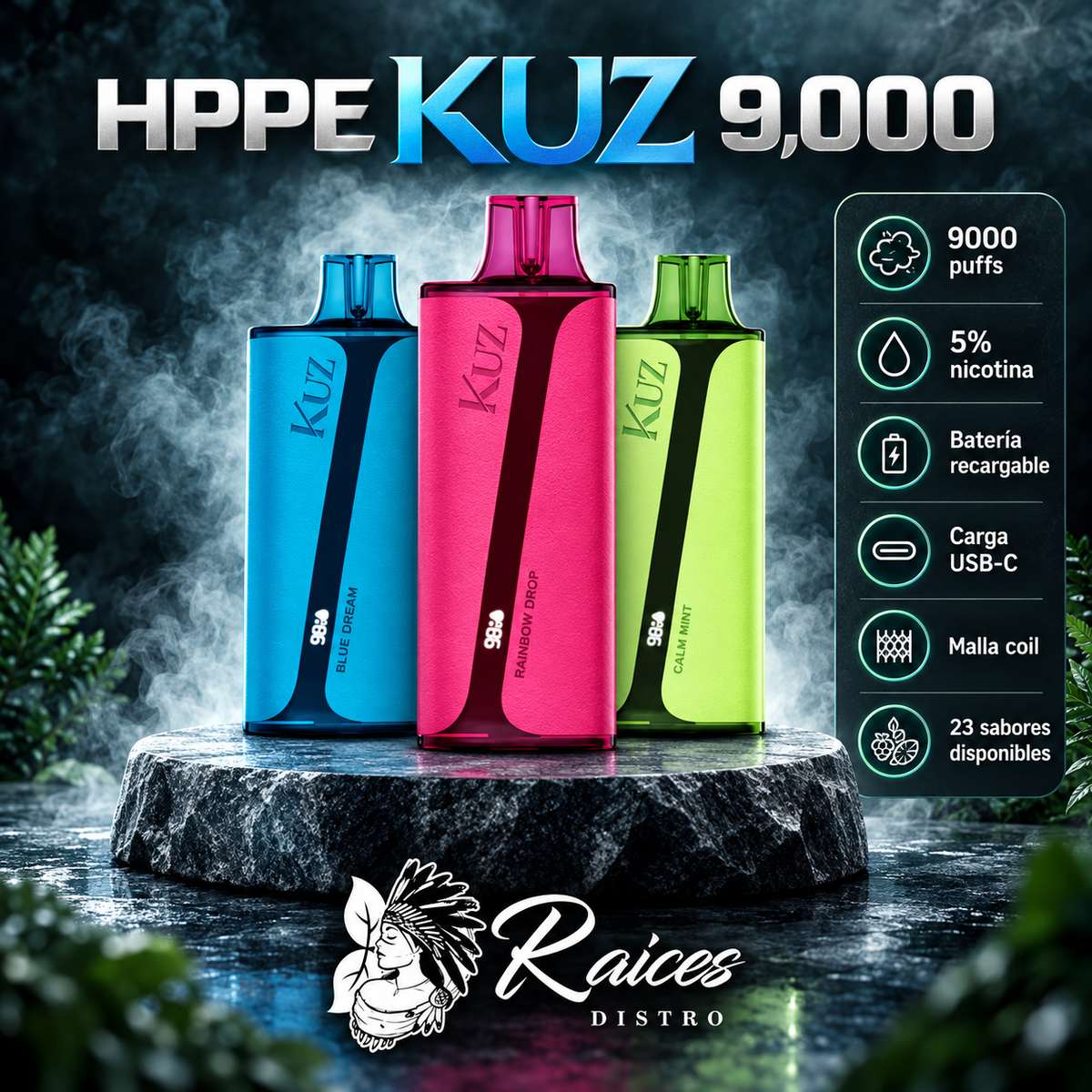 HYPPE KUZ 9,000