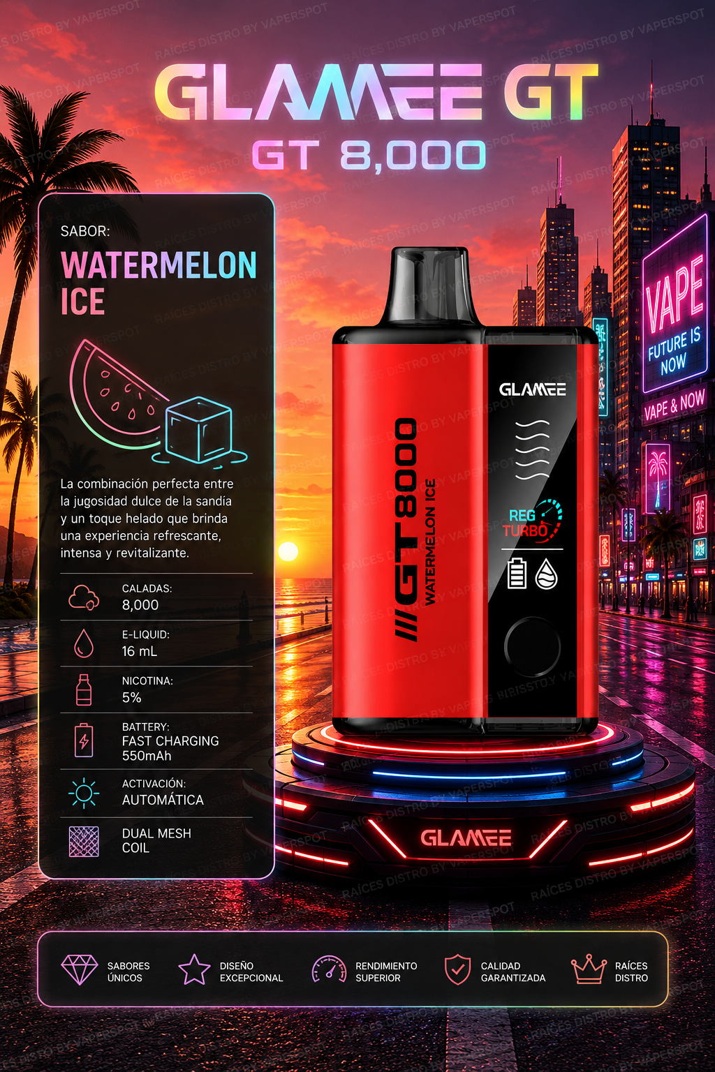 GLAMEE GT 8,000