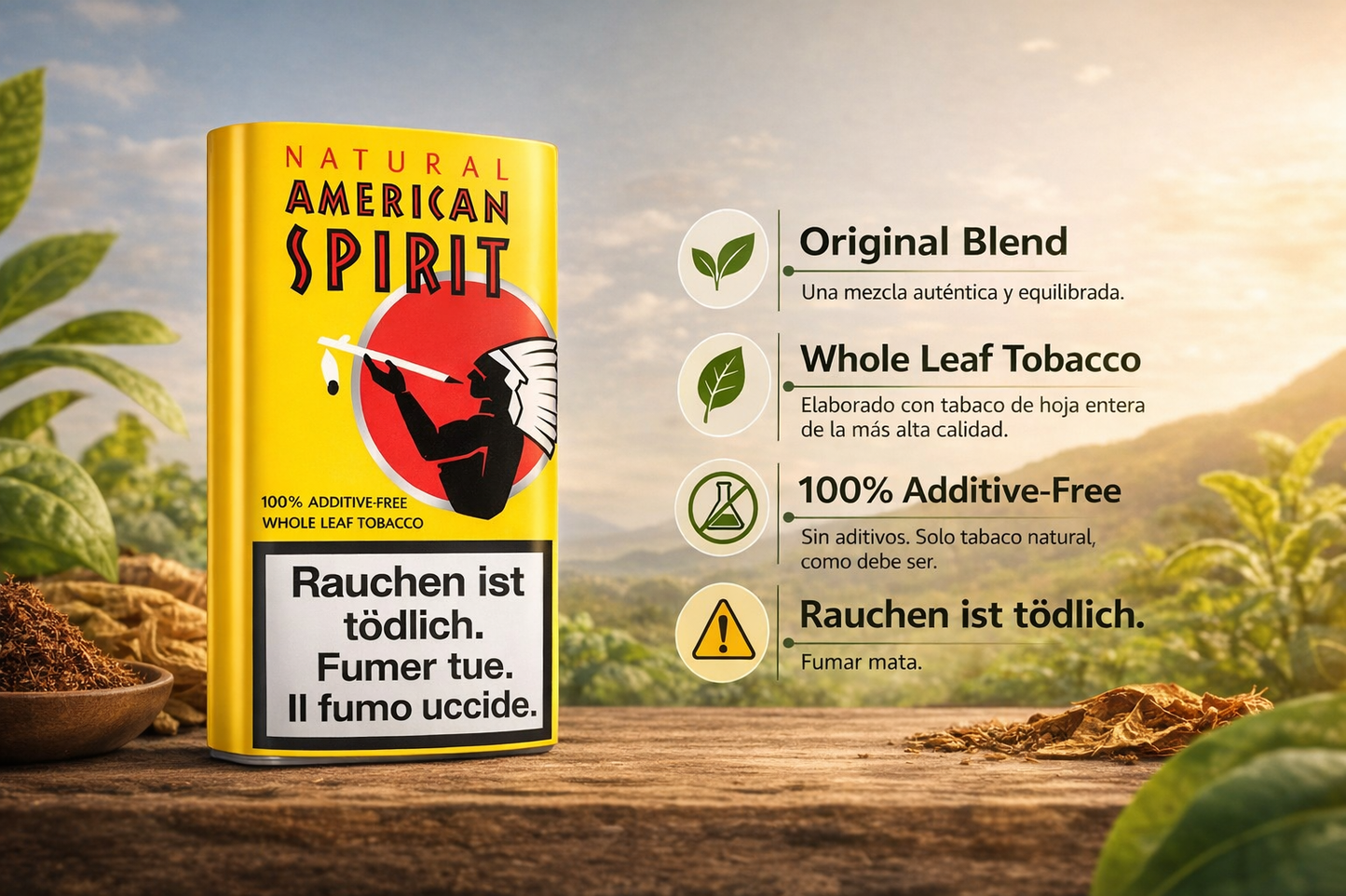 American spirit tobacco 30g