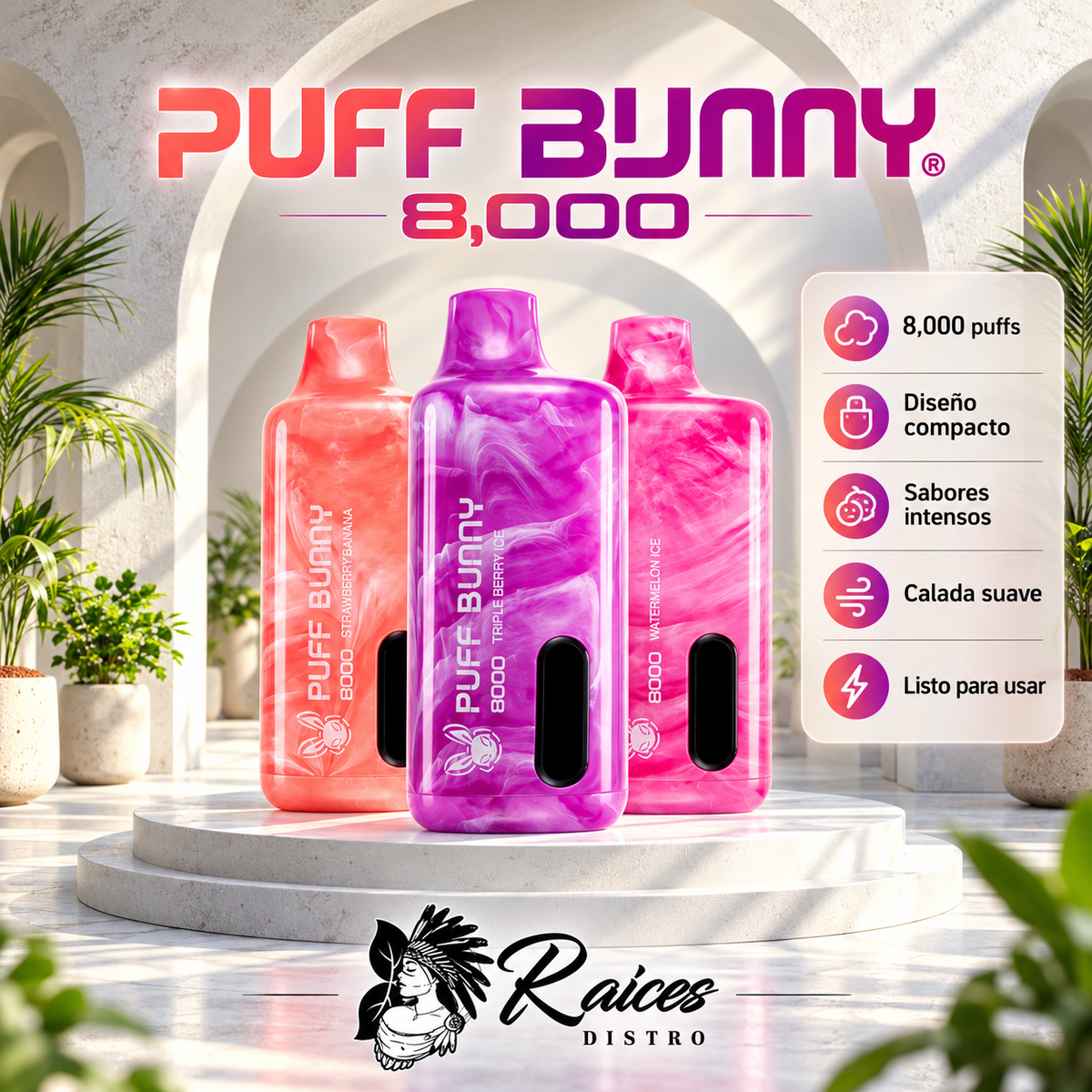 PUFF BUNNY 8,000