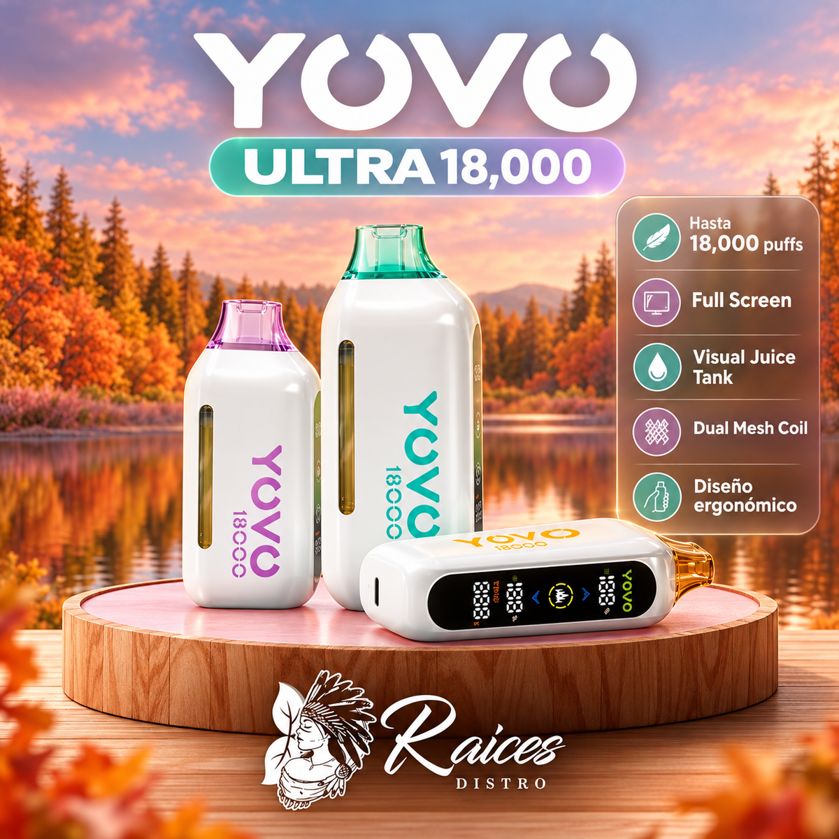 YOVO ULTRA 18,000