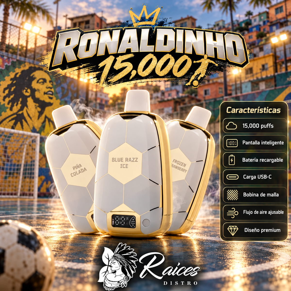 RONALDINHO 15,000