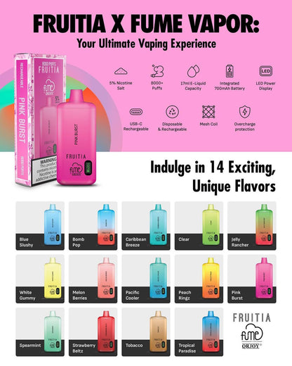 Fume Fruitia 8000