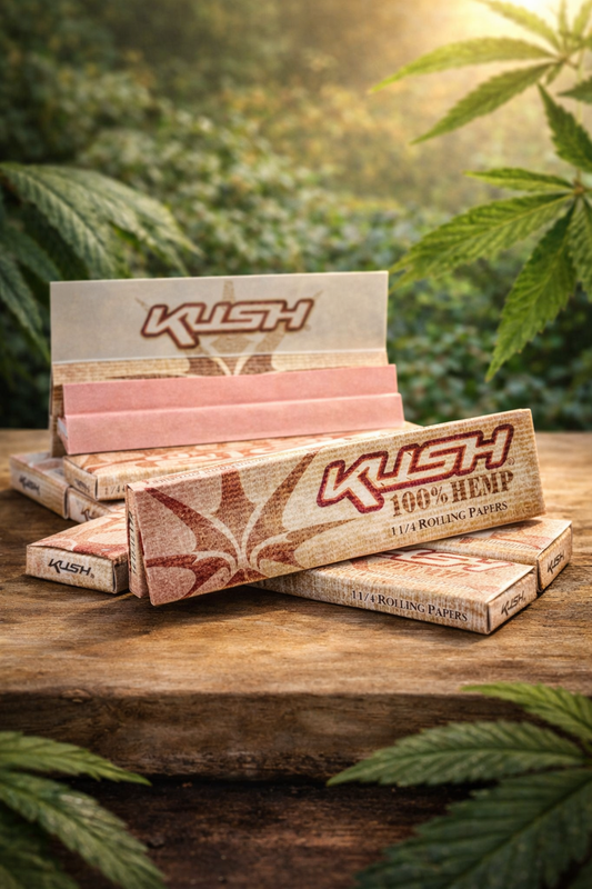 Kush Rolling Paper 100% Hemp 1 1/4