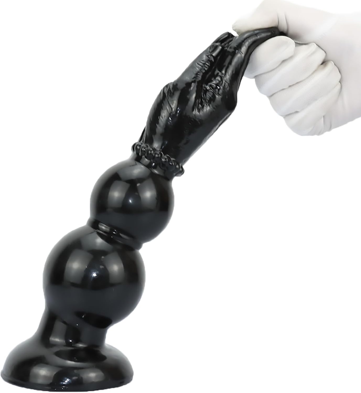 Estimulador anal tipo mano mediano +18