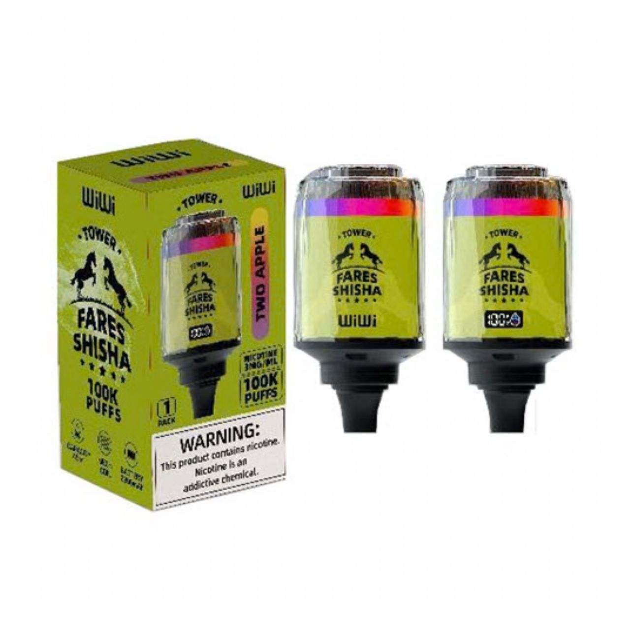 Wiwi Tower shisha 100,000puff