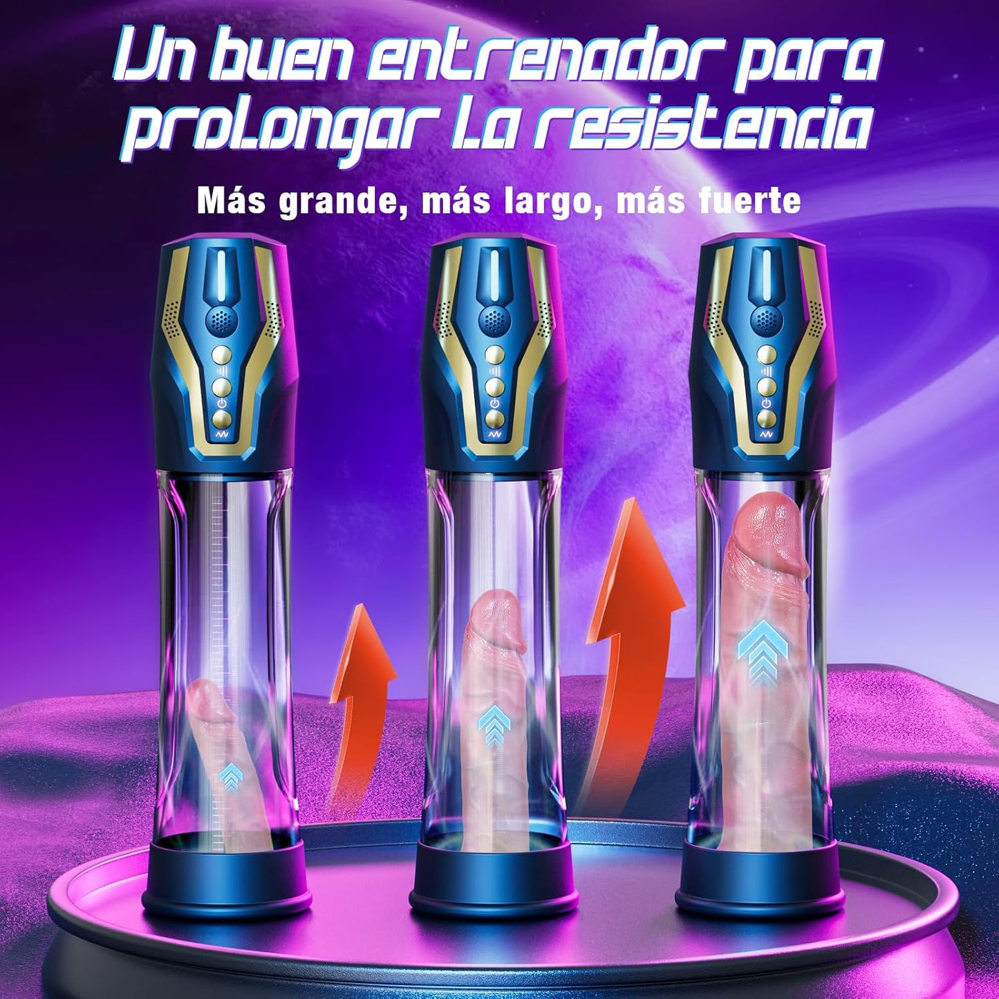 Estimulador Masculino Automatico Realista +18