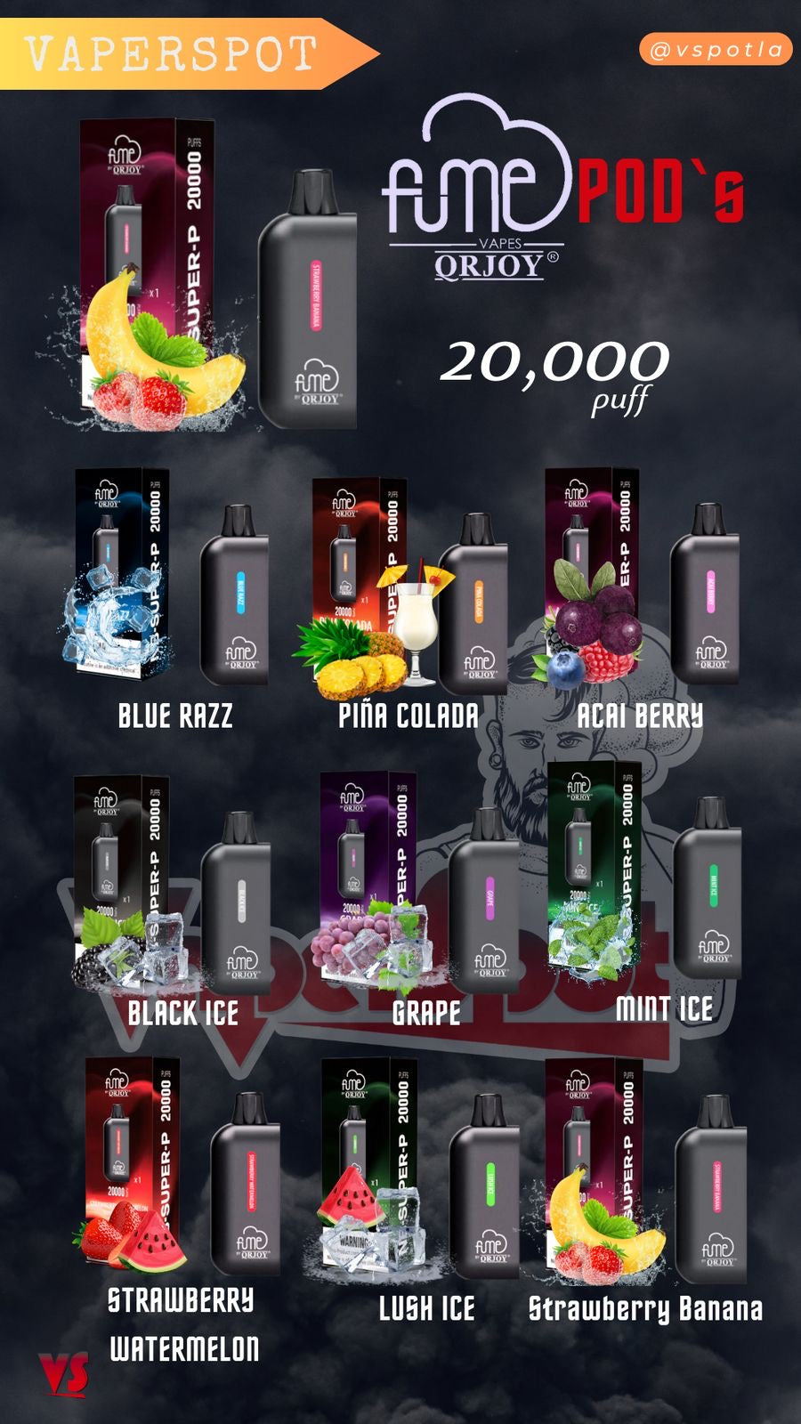 Fume NB pods 20000