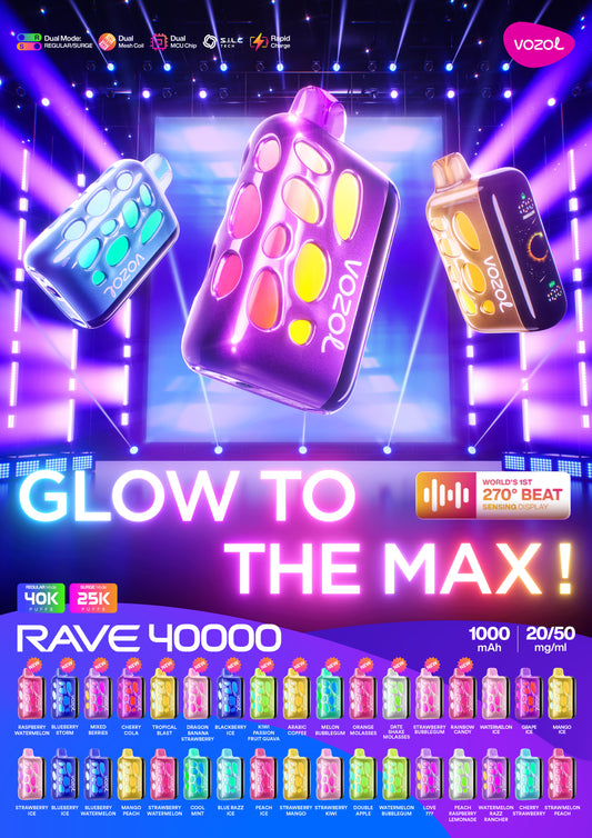Vozol Rave 40,000