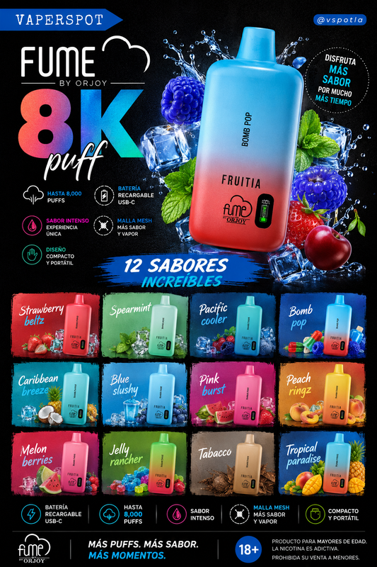 Fume Fruitia 8000