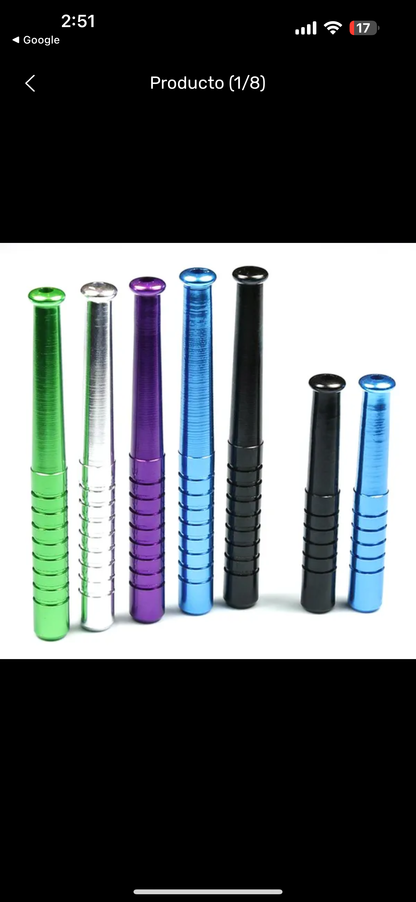 One Hitter Metal Sencillo slim 3” colores