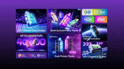 Vozol Rave 40,000