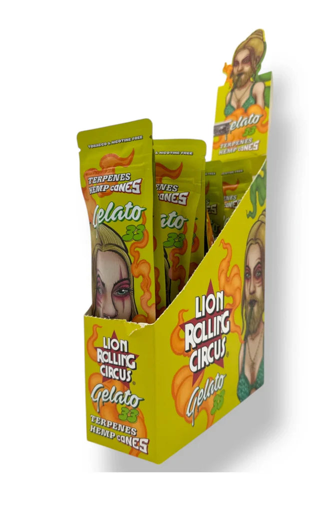 Lion Rolling Circus hemp Cones
