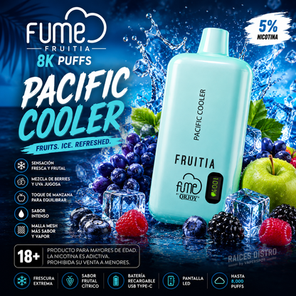 Fume Fruitia 8000