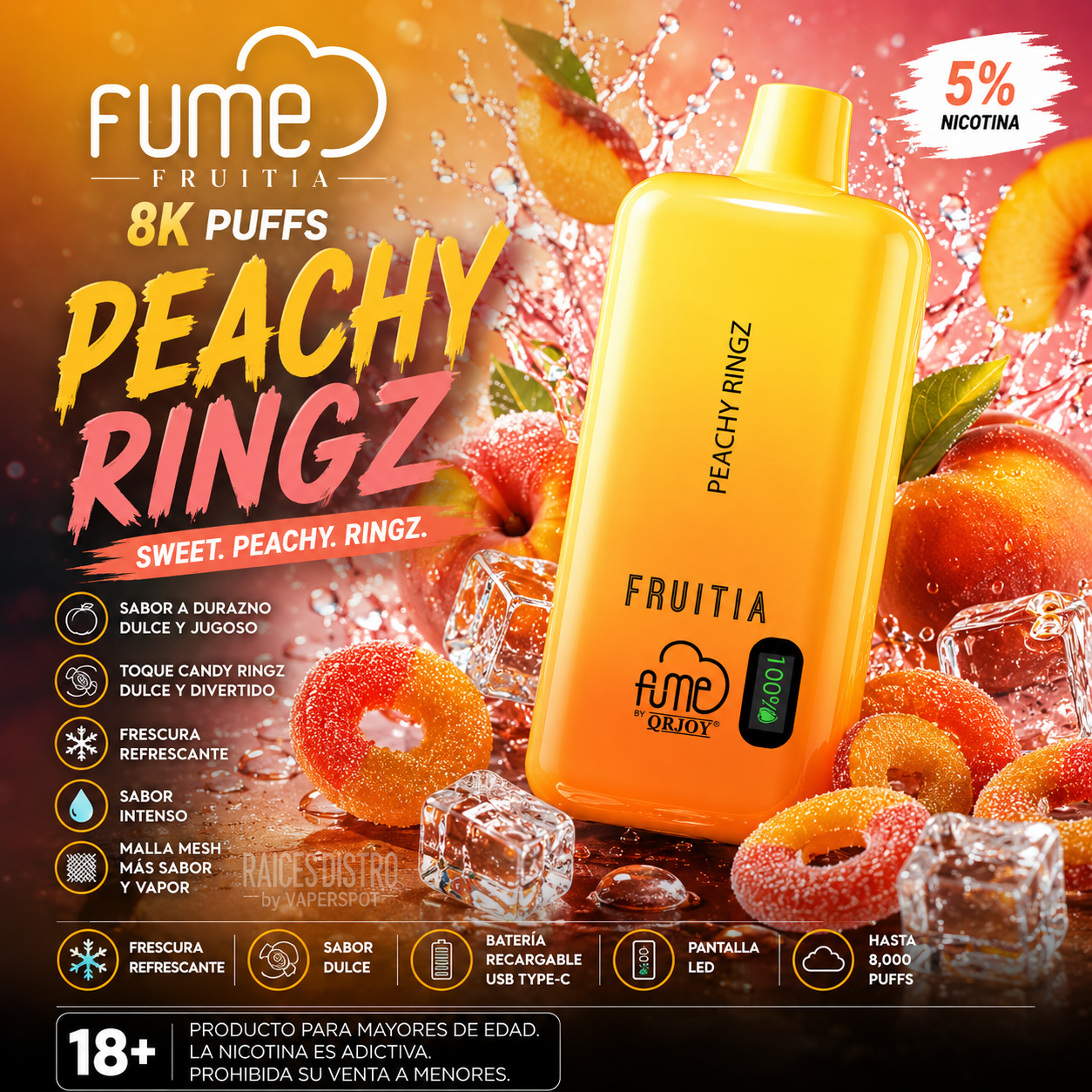 Fume Fruitia 8000