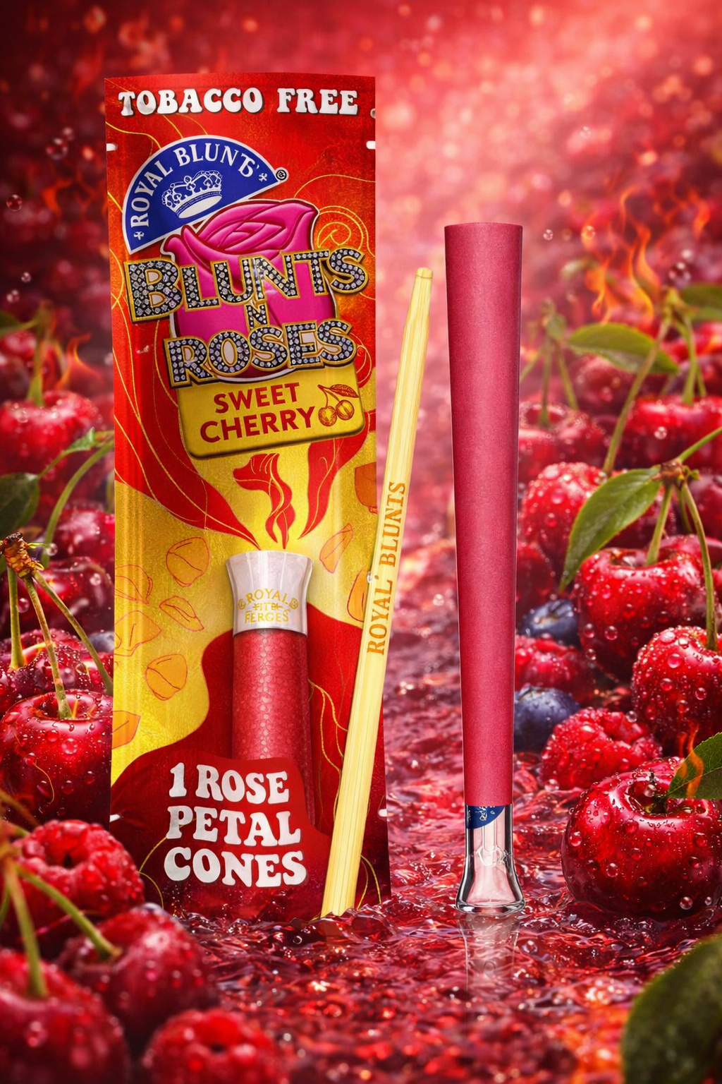 Blunts N Roses- Petal PreRoll Cone 🌹