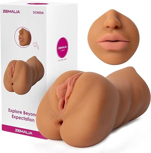 Estimulador Masculino Realista Doble entrada +18