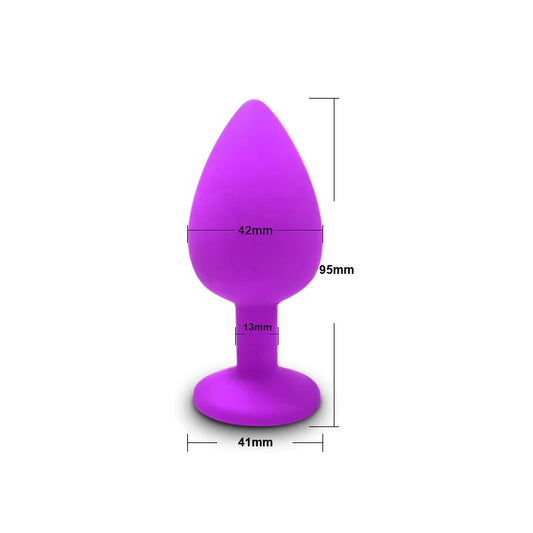 Plug Anal Joya/silicon chico +18