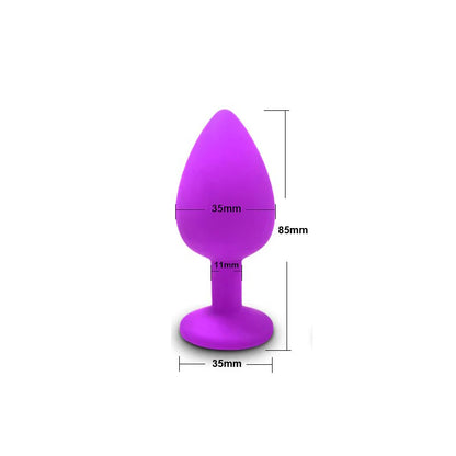 Plug Anal Joya/silicon chico +18