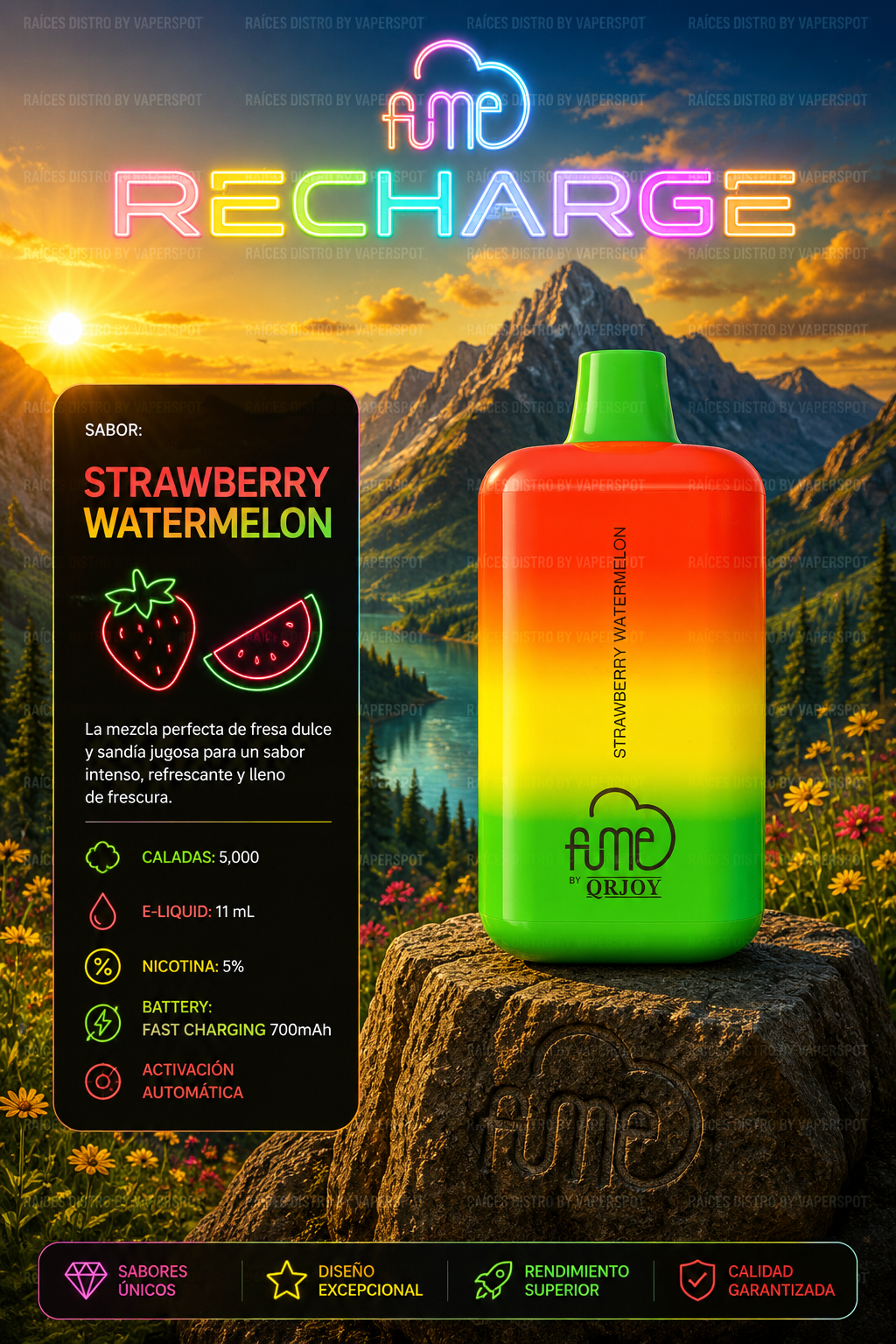 FUME RECHARGE 5000