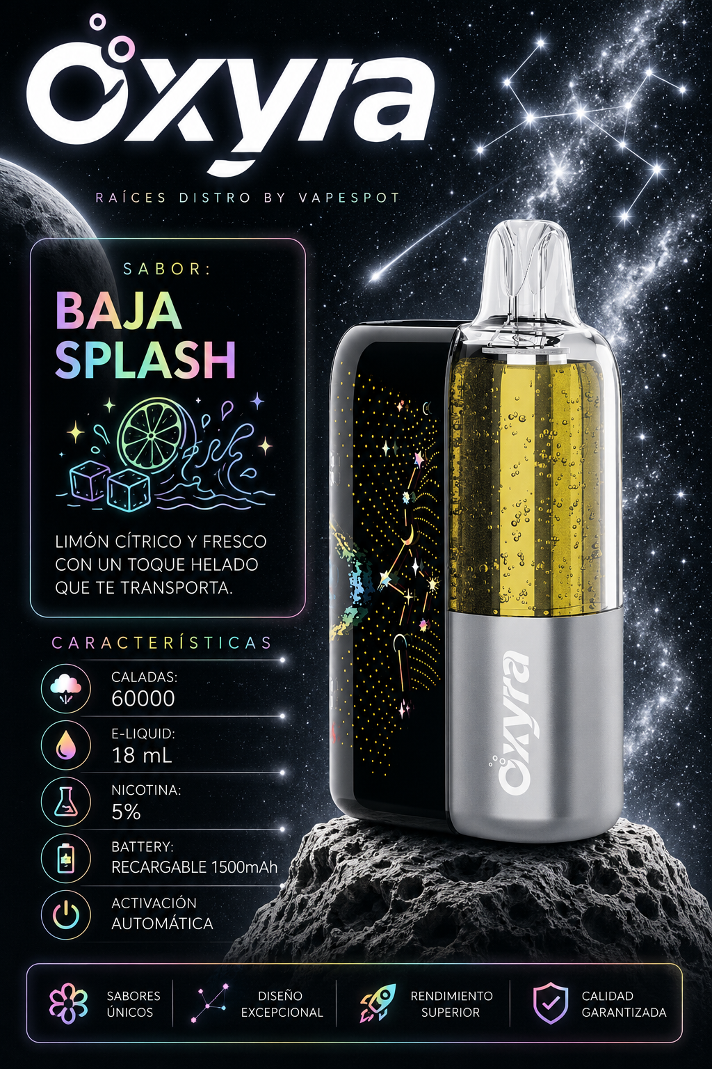 FUME OXYRA 60,000