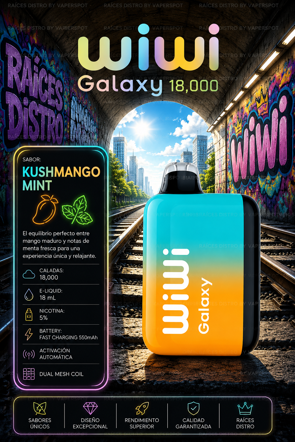 Wiwi Galaxy 18000
