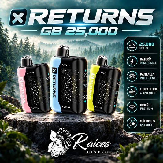 RETURNS GB 25,000