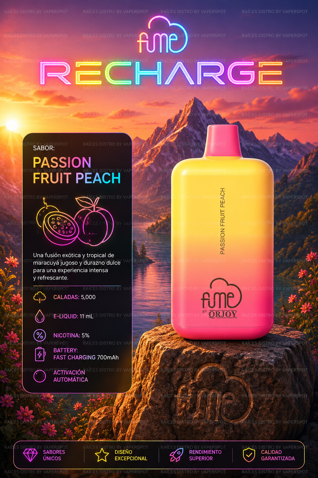 FUME RECHARGE 5000