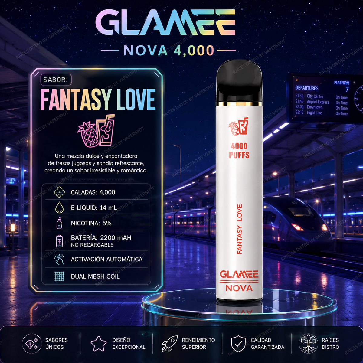 GLAMEE 4,000