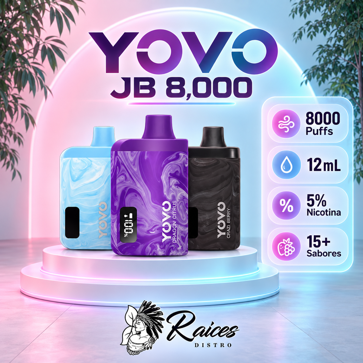 YOVO JB 8,000