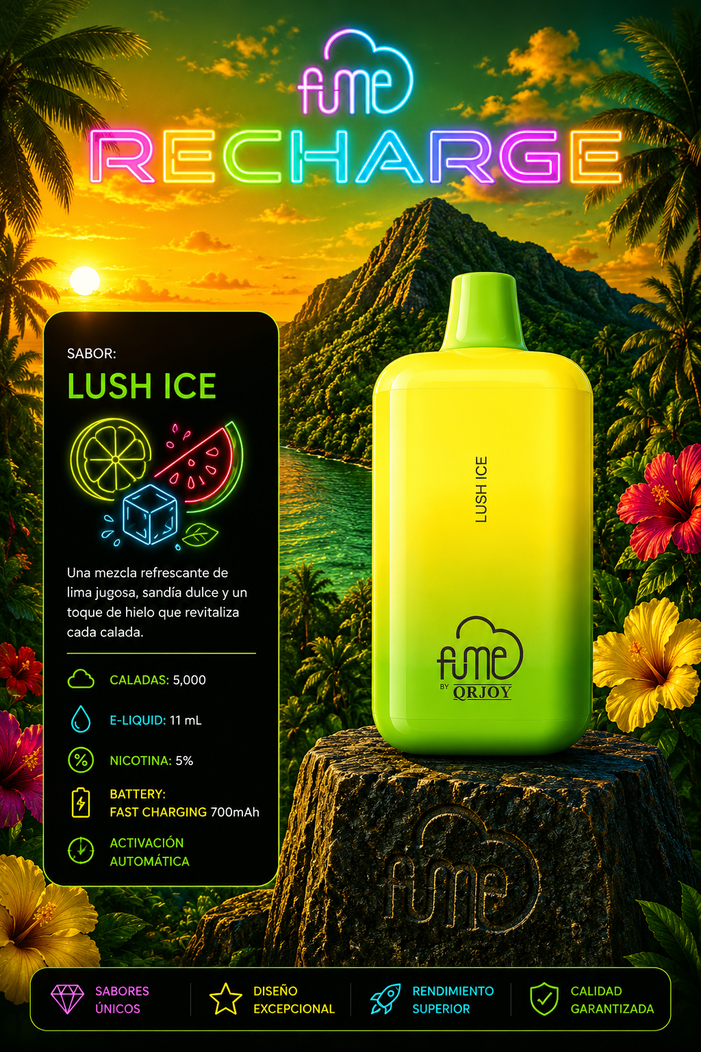 FUME RECHARGE 5000