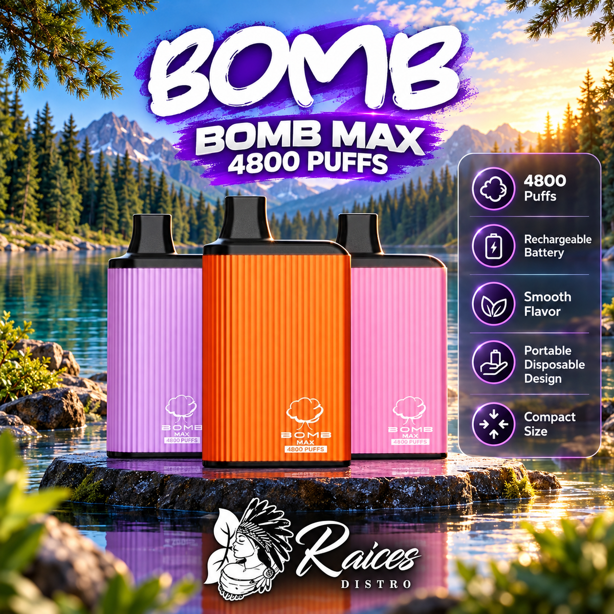 BOMB MAX 4,800