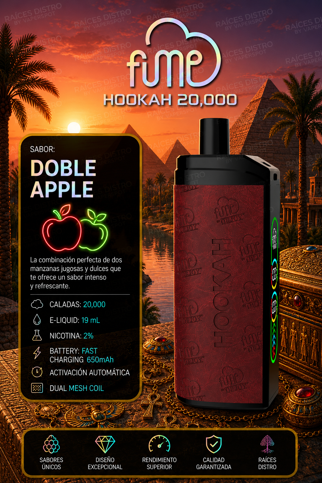 Fume Hookah 20000
