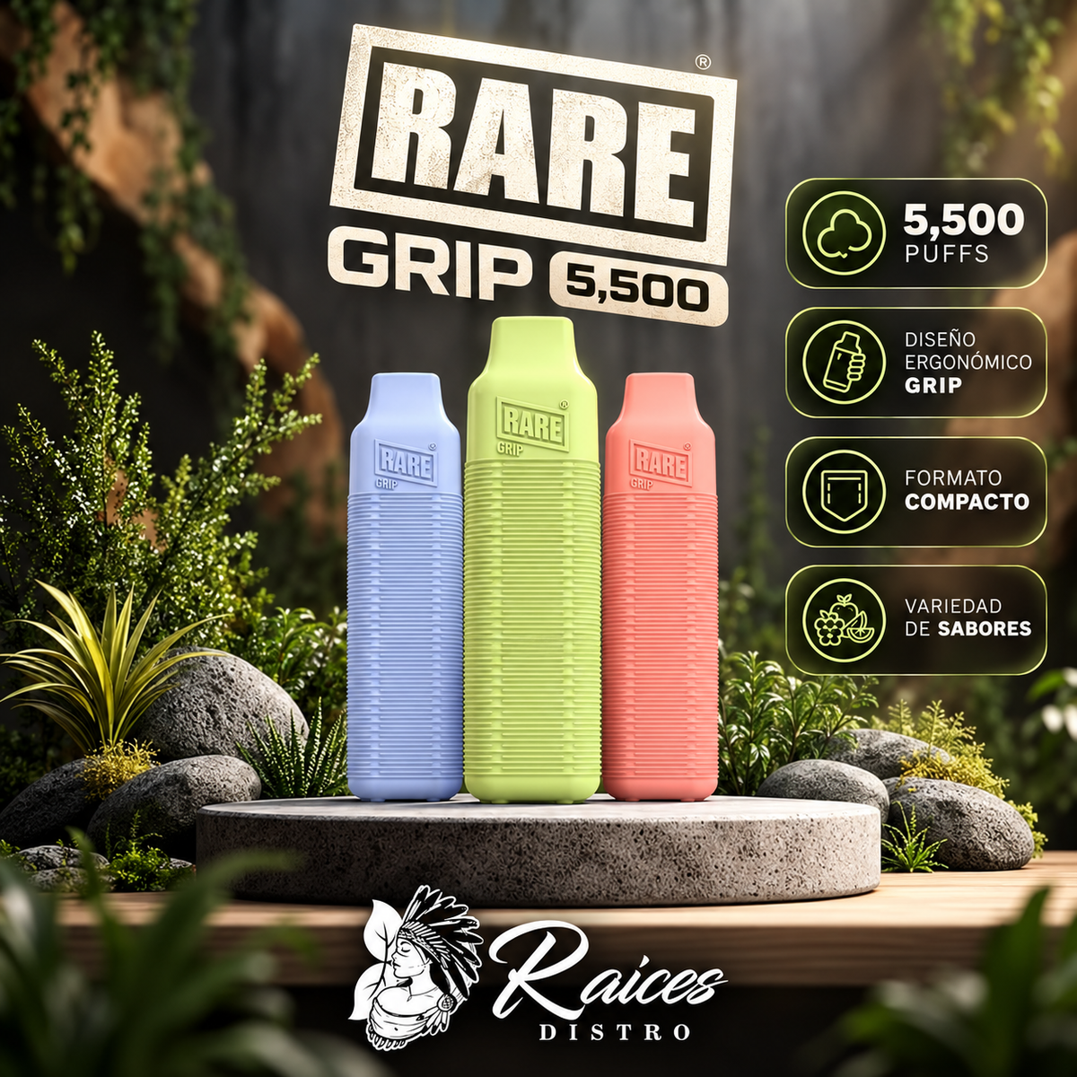 RARE GRIP 5,500