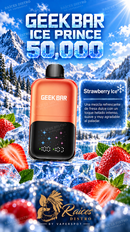 GEEKBAR ICE PRINCE 50,000