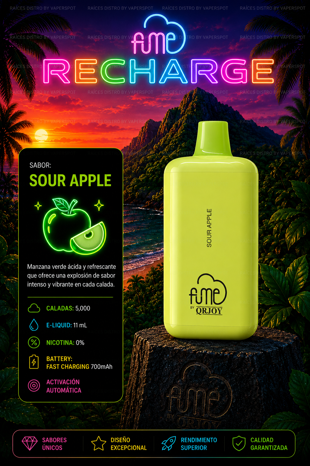 FUME RECHARGE 5000