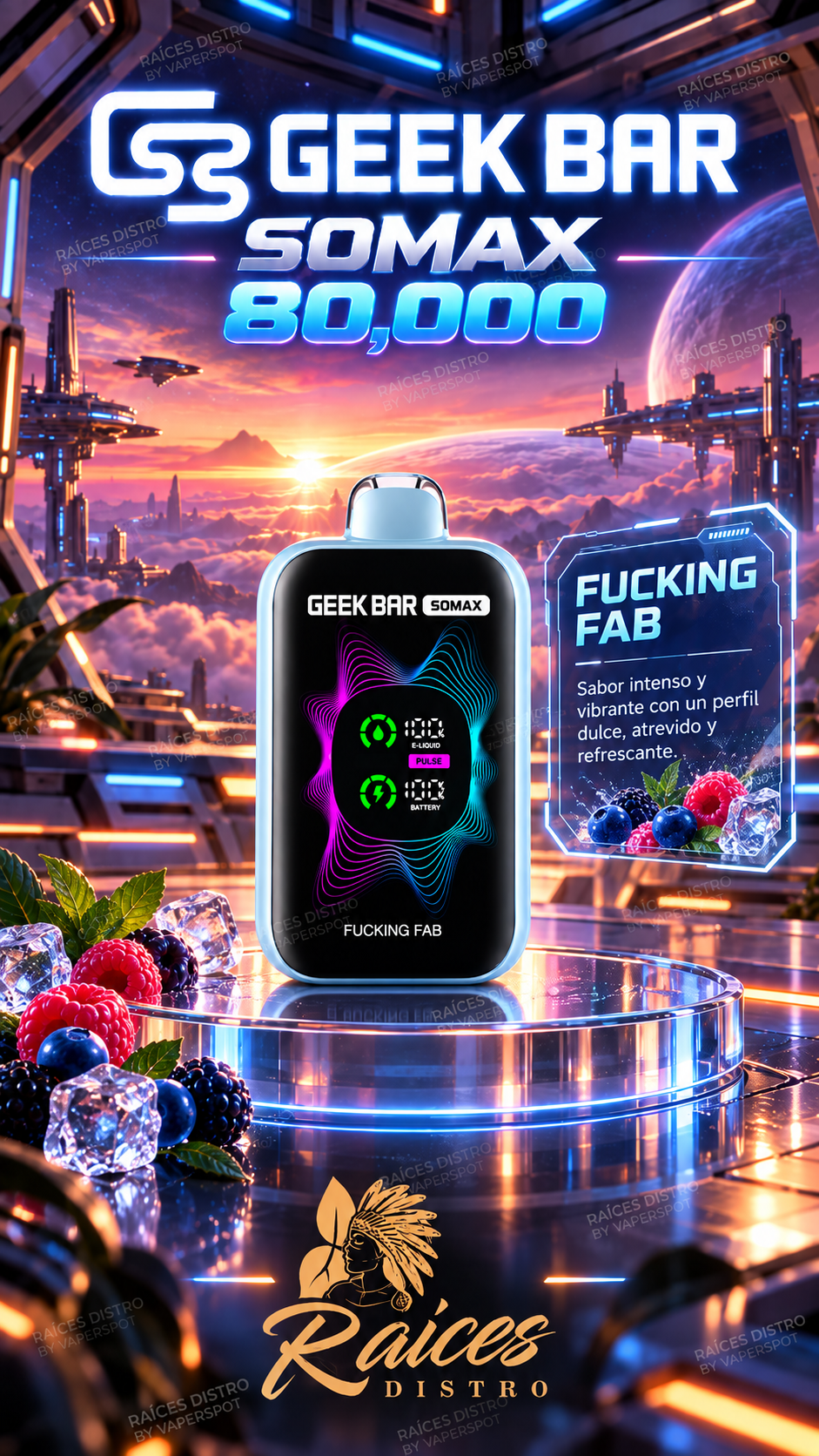 GEEKBAR SOMAX 80,000