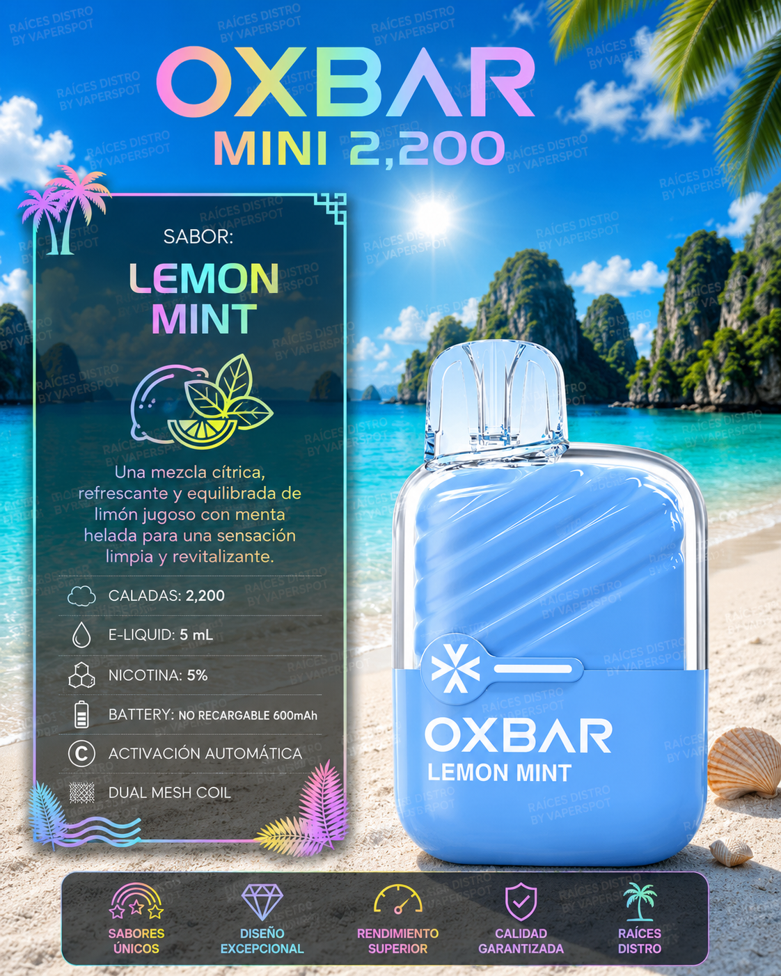 Oxbar Mini 2,200