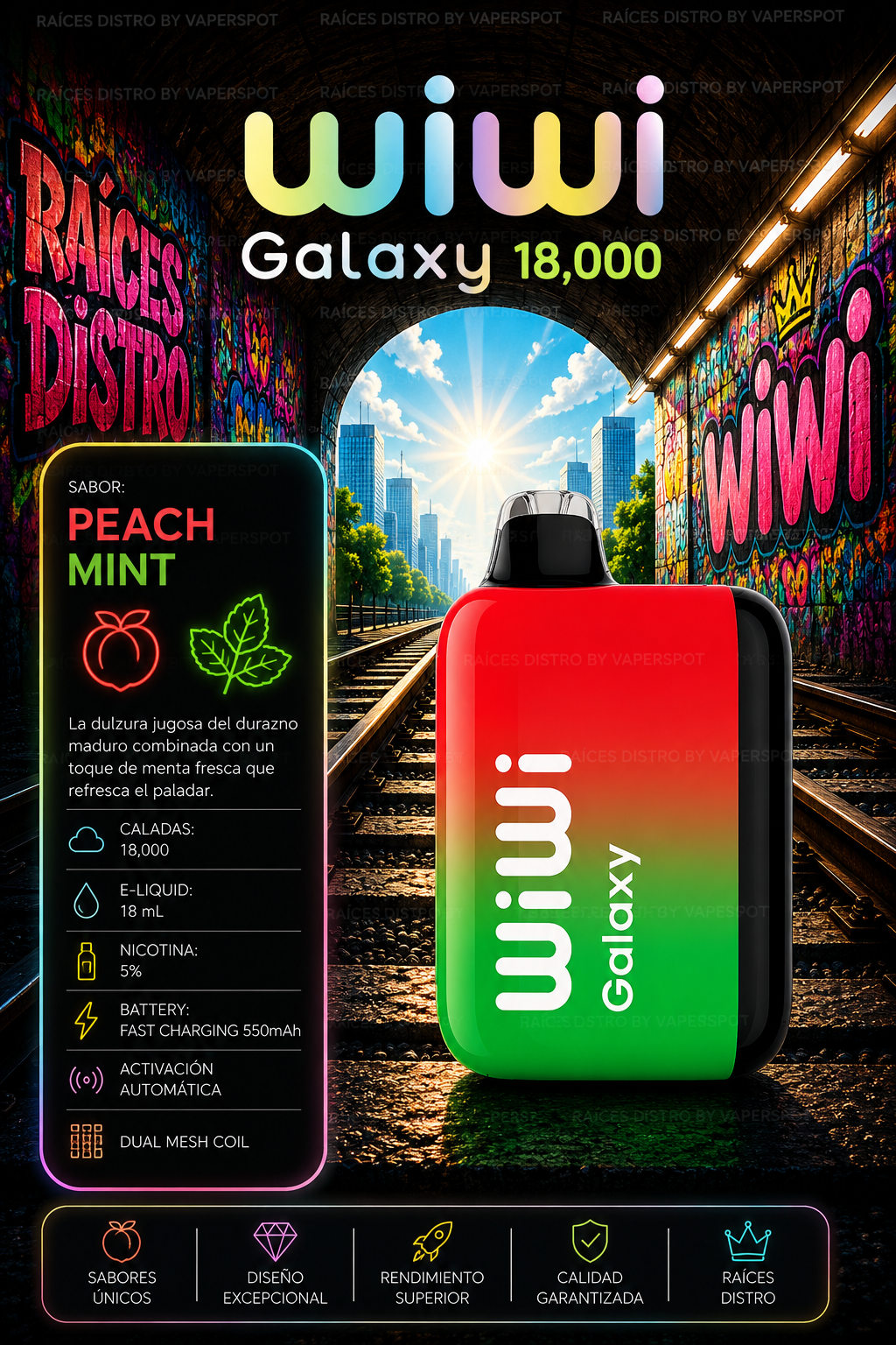 Wiwi Galaxy 18000