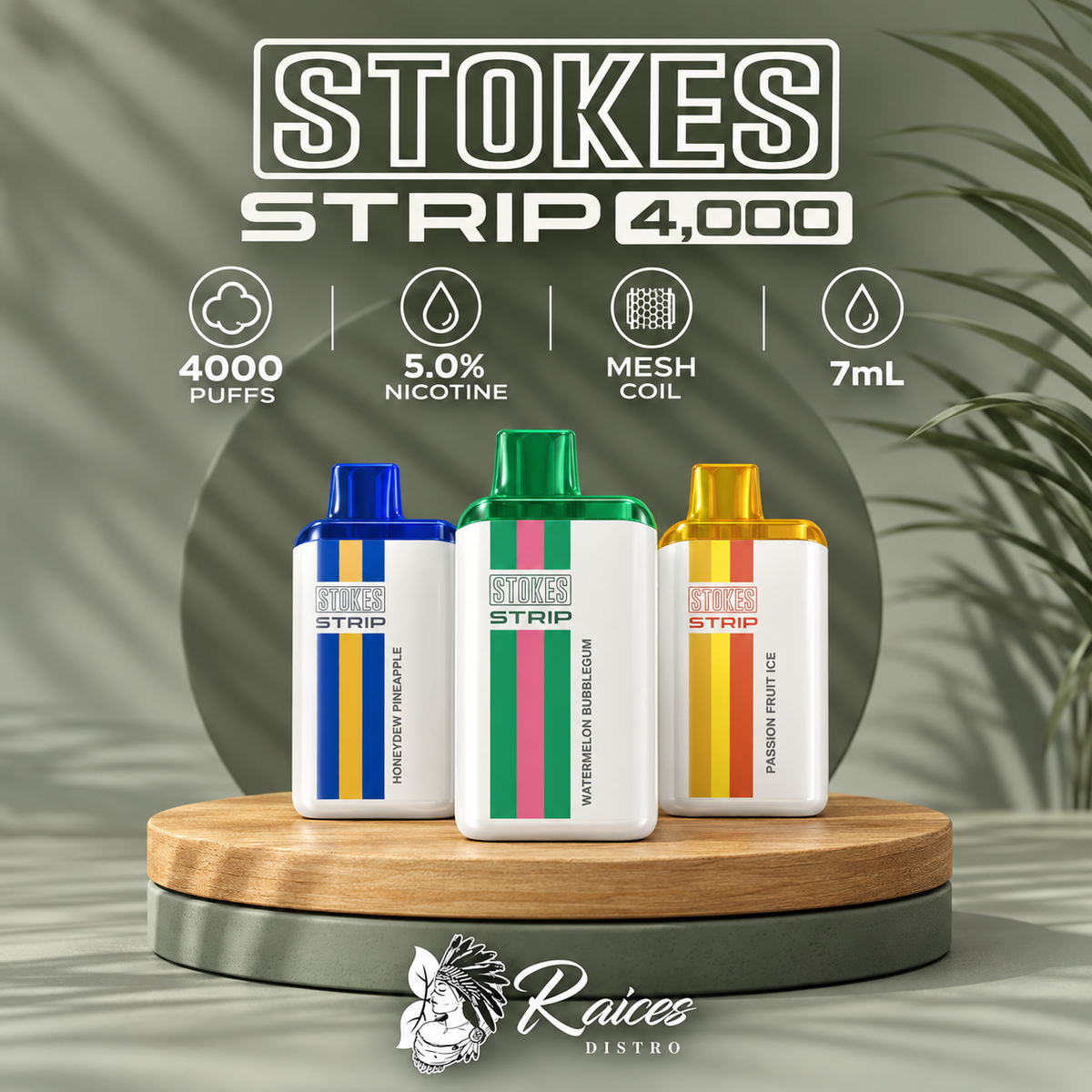 STOKES STRIP 4,000