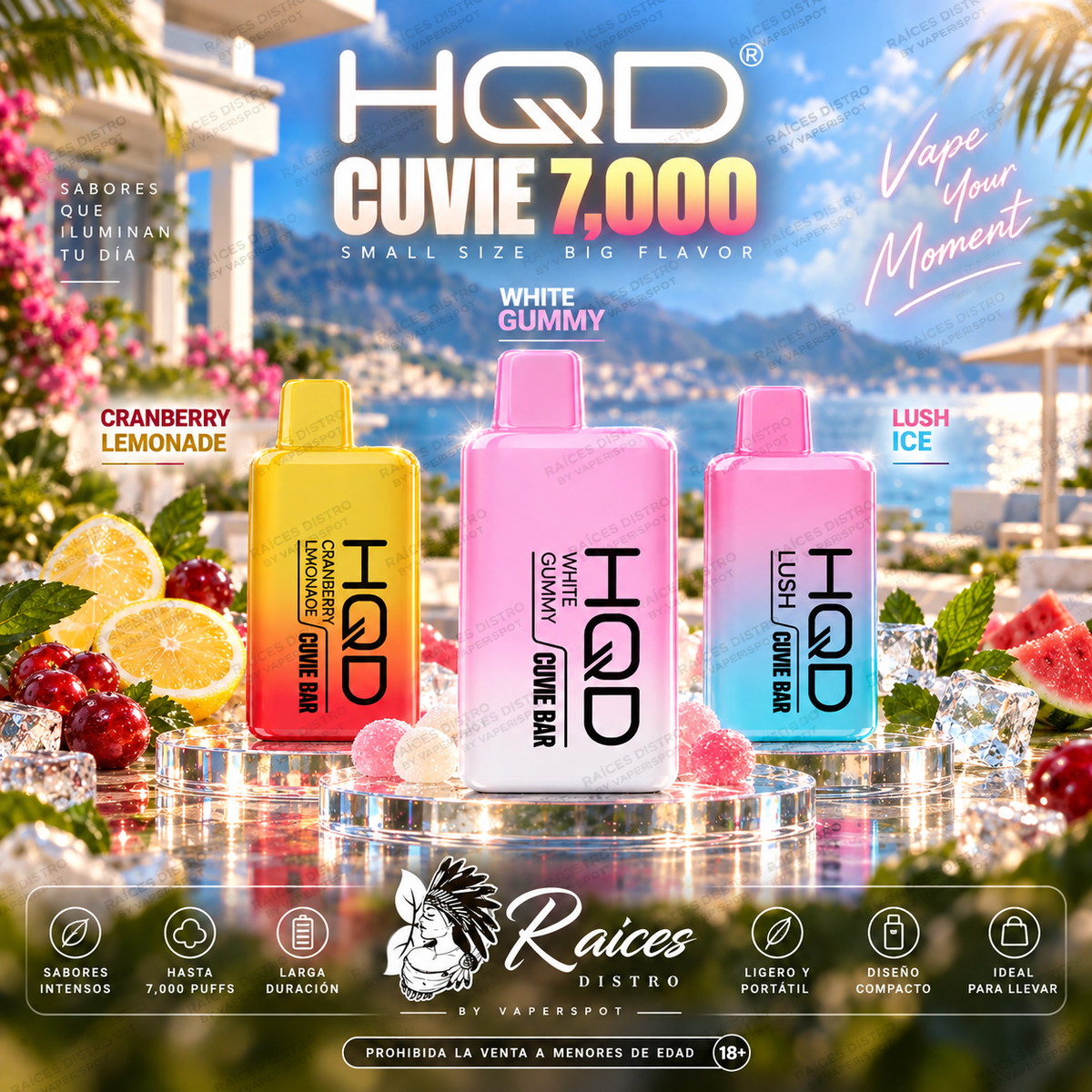 HQD CUVIE BAR 7,000